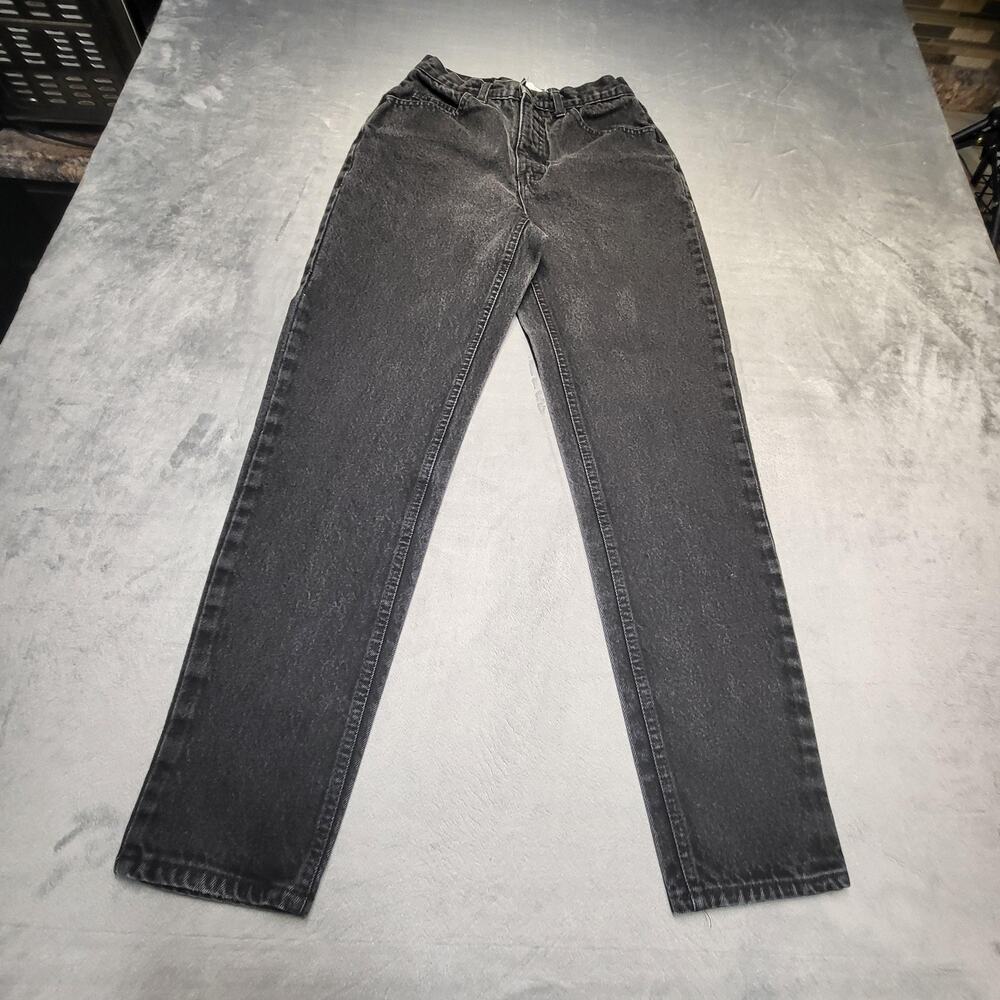 Vintage Moda Intl Jeans Womens 6 High Rise Straight Leg Denim Acid Wash 90s
